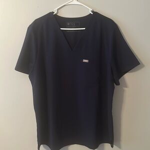 FIGS NAVY SCRUB TOP****LIKE NEW***